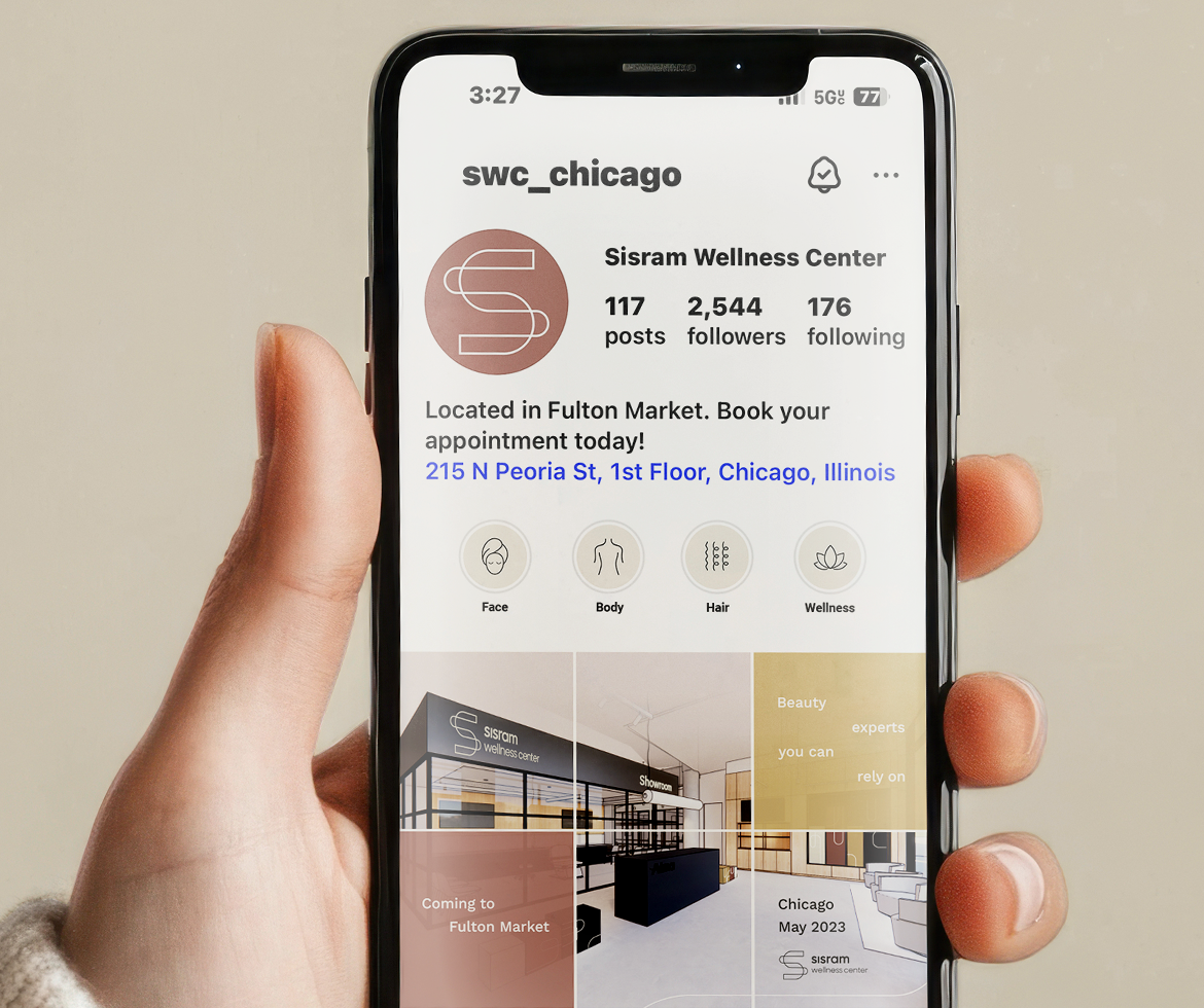 Sisram Opening Instagram