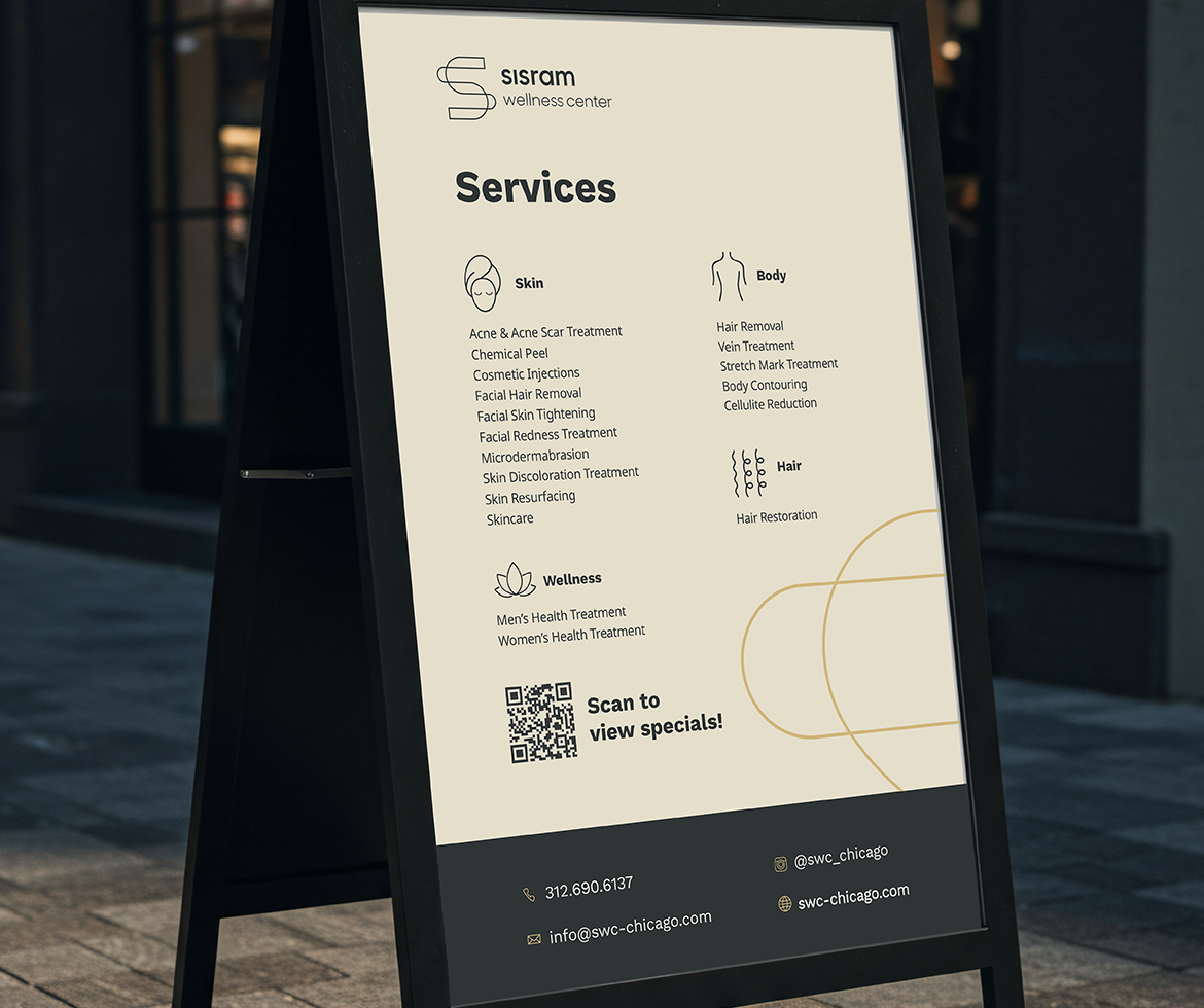 Sisram Outdoor Signage