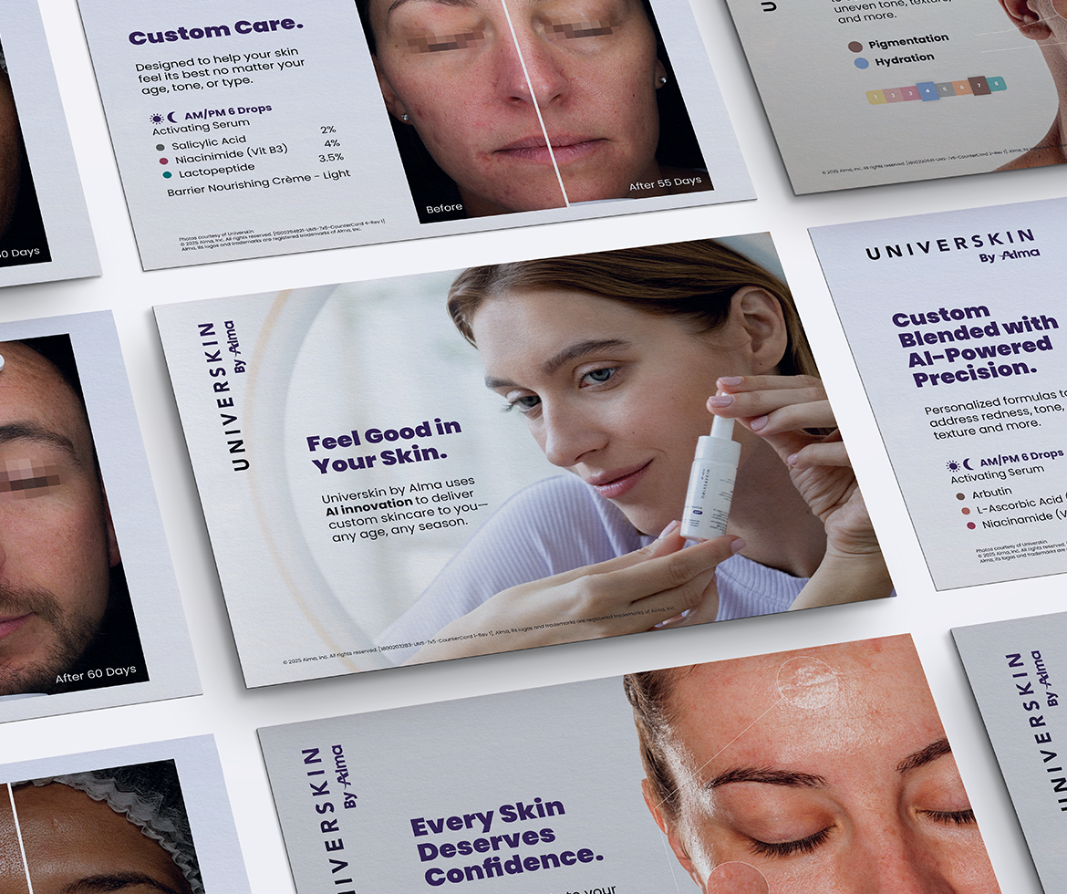 Universkin Counter Cards Small